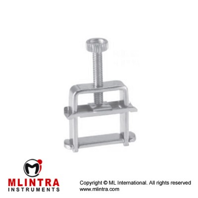 Hoffmann Tubing Clamp Stainless Steel, Width 40 mm